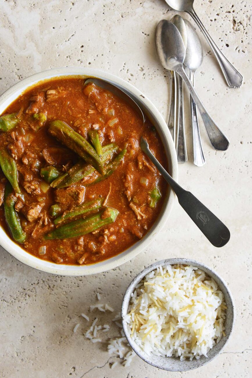 Authentic Turkish-Style Baked Okra Casserole Recipe