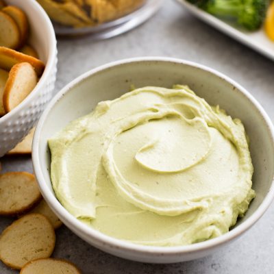 Avocado And Goat Cheese Dip