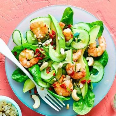 Avocado And Prawns