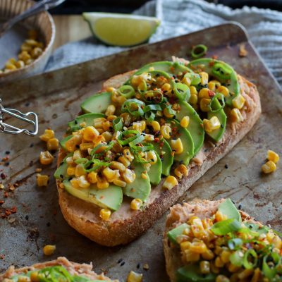 Avocado, Toasted Corn And Chipotle