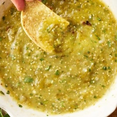 Avocado Tomatillo Salsa: A Fresh And Zesty Dip Recipe