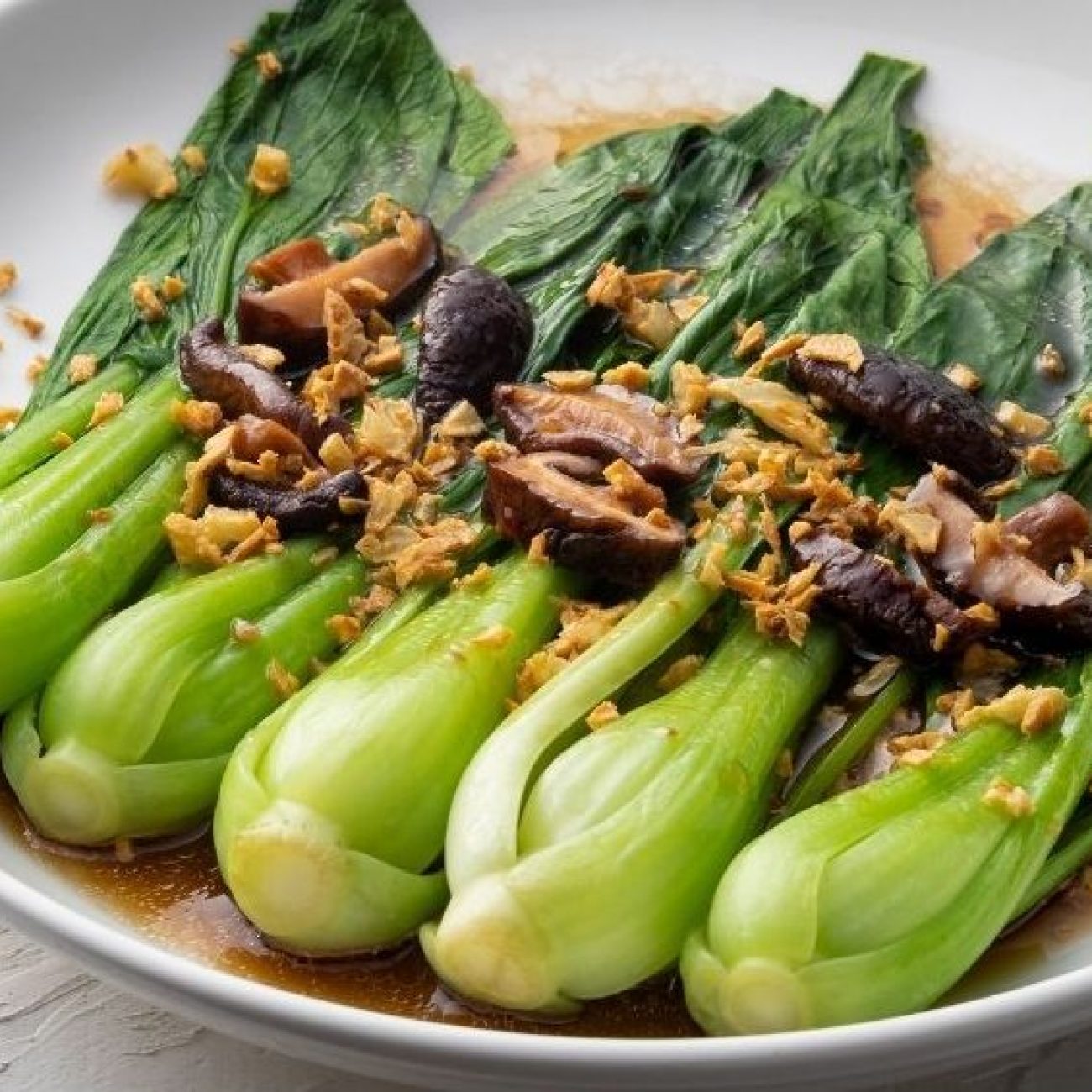 Baby Bok Choy With Oyster Sauce