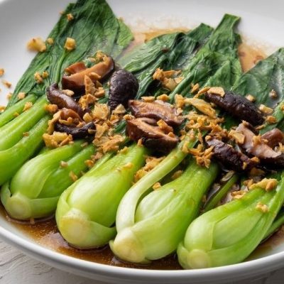 Baby Bok Choy With Oyster Sauce