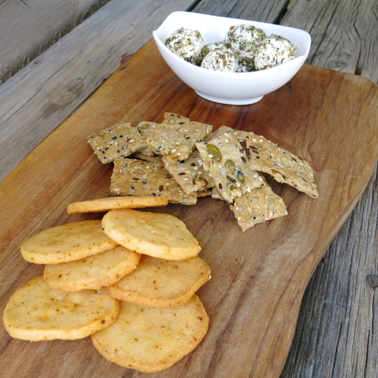 Bacon And Cheddar Shortbreads