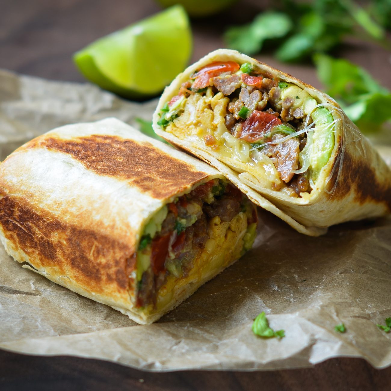 Bacon And Cilantro Breakfast