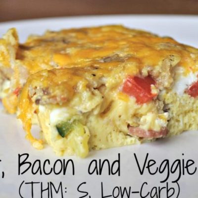 Bacon Cheddar Frittata