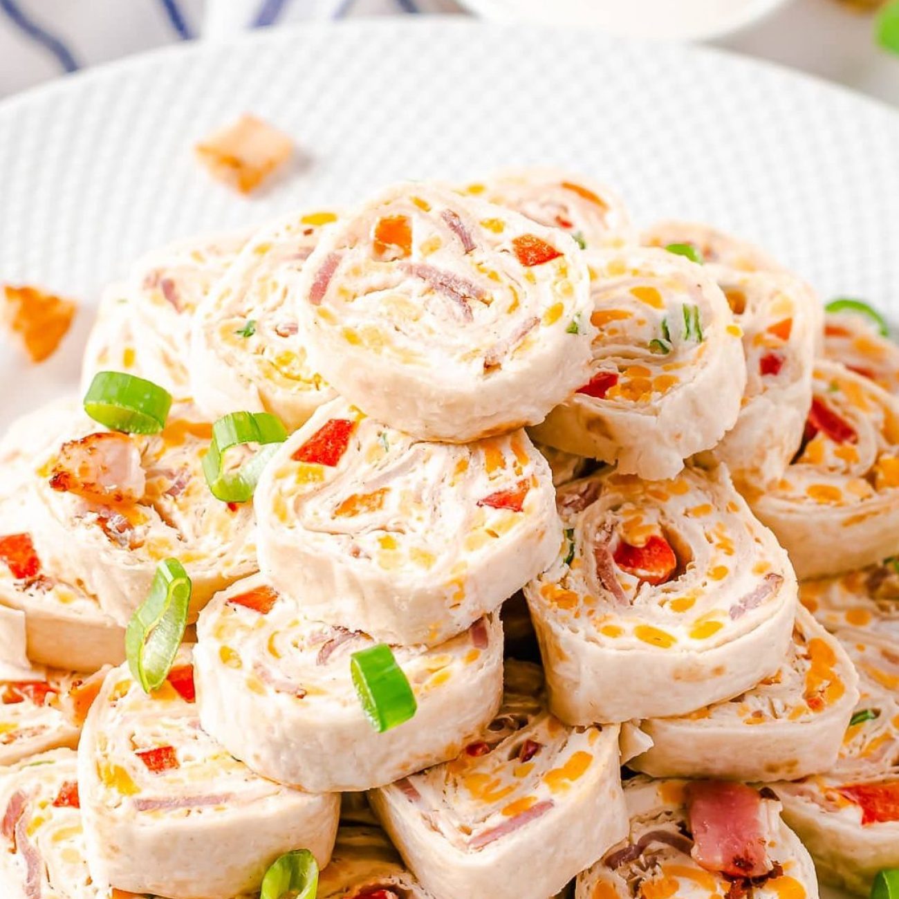 Bacon-Cream Cheese Roll Ups