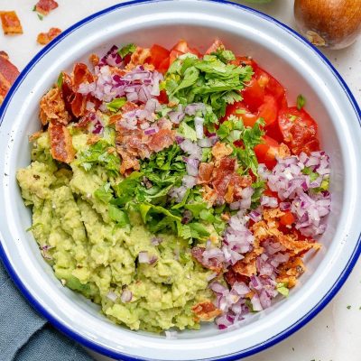 Bacon-Infused Spicy Guacamole Recipe