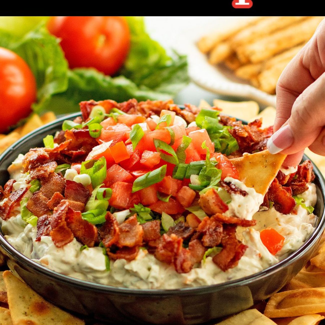 Bacon, Lettuce, & Tomato Dip