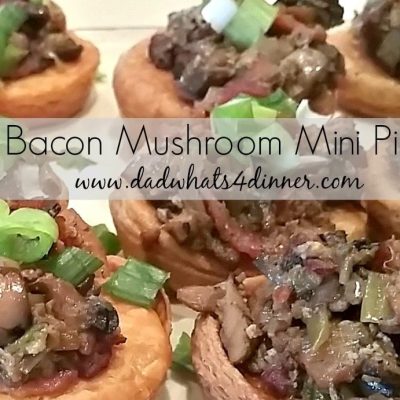 Bacon Mushroom Appetizers