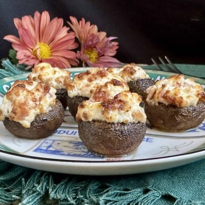 Bacon-Stuffed Mushrooms