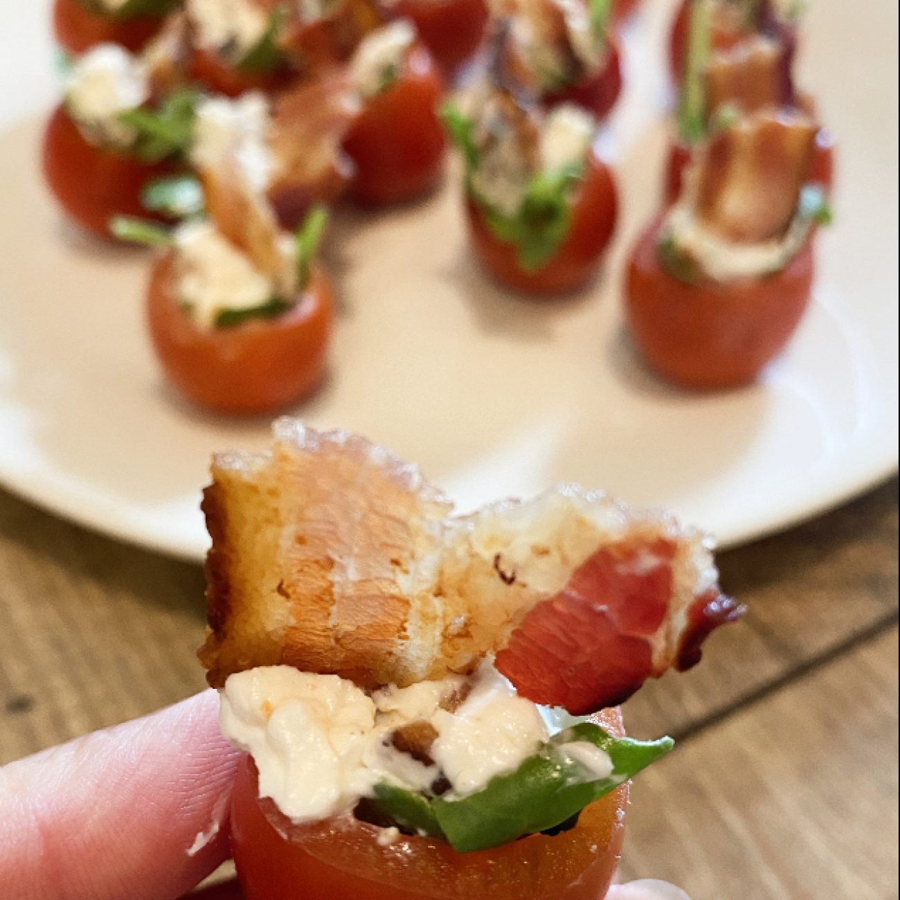 Bacon Tomato Cups