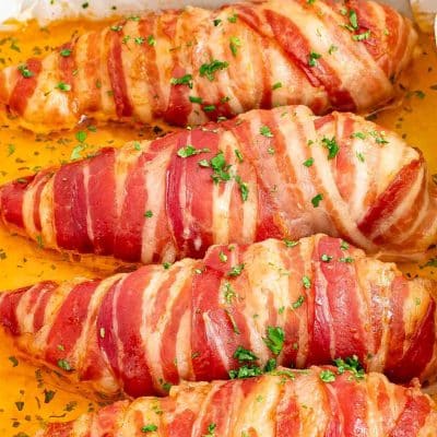 Bacon-Wrapped Chicken Breasts With