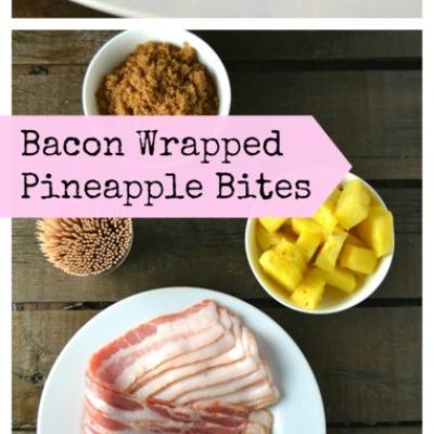 Bacon Wrapped Pineapple