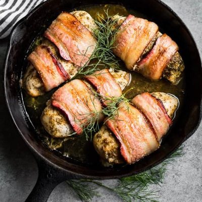 Bacon Wrapped Ranch Chicken