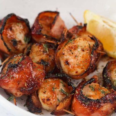 Bacon-Wrapped Scallops