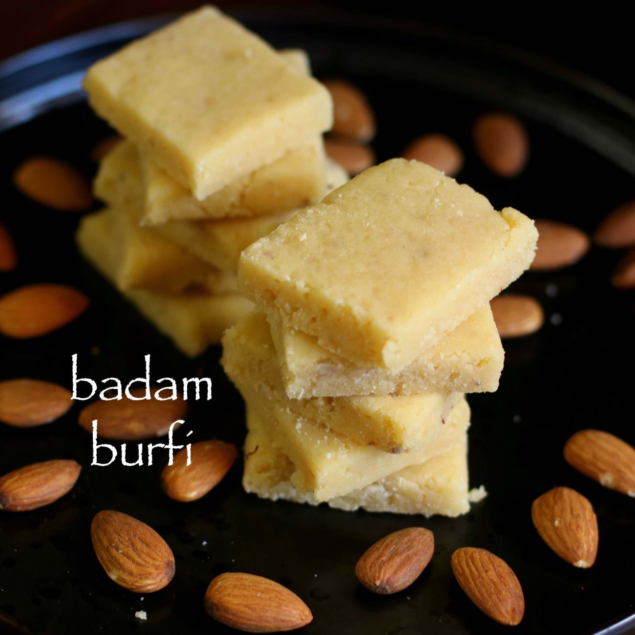 Badam Burfi Almond Squares