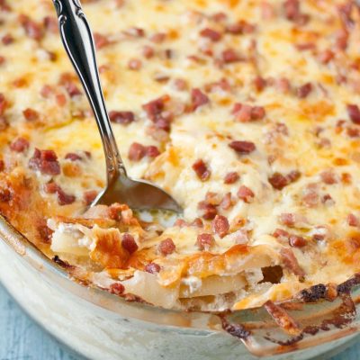 Baked Apple And Cheese Casserole