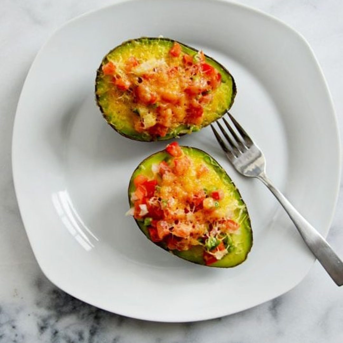 Baked Avocado Salsa