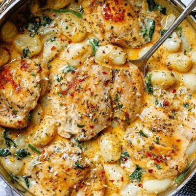 Baked Gnocchi With Chicken