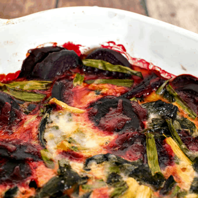 Baked Grated Beet Casserole