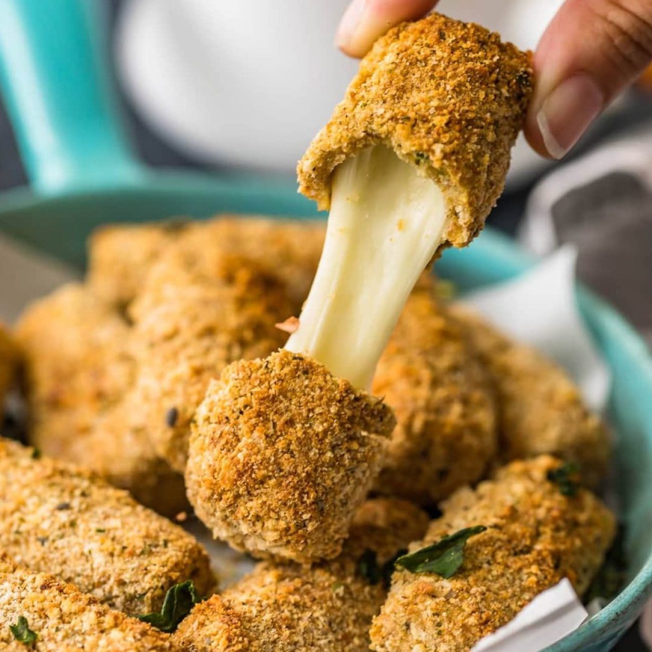 Baked Mozzerella Sticks