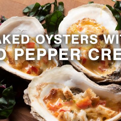 Baked Oysters Italiano