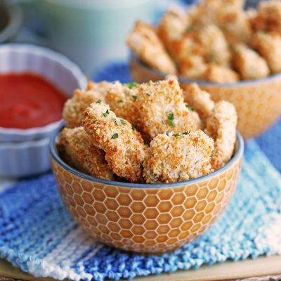 Baked Panko Chicken Nuggets