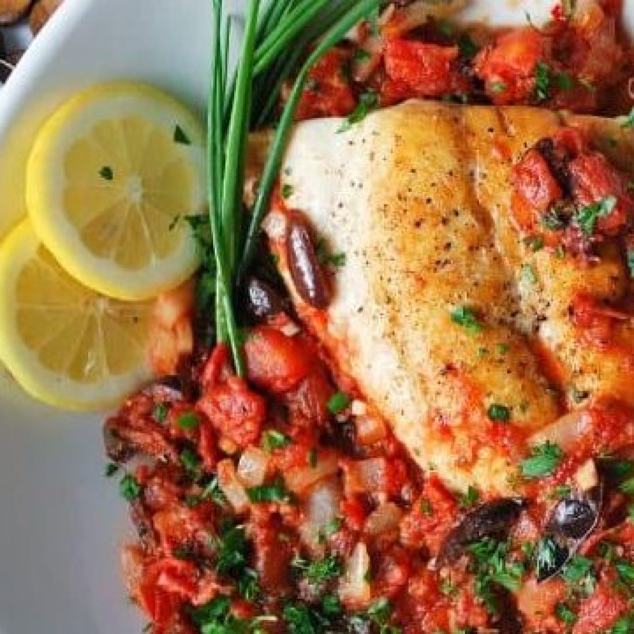 Baked Red Snapper With Citrus Tomato