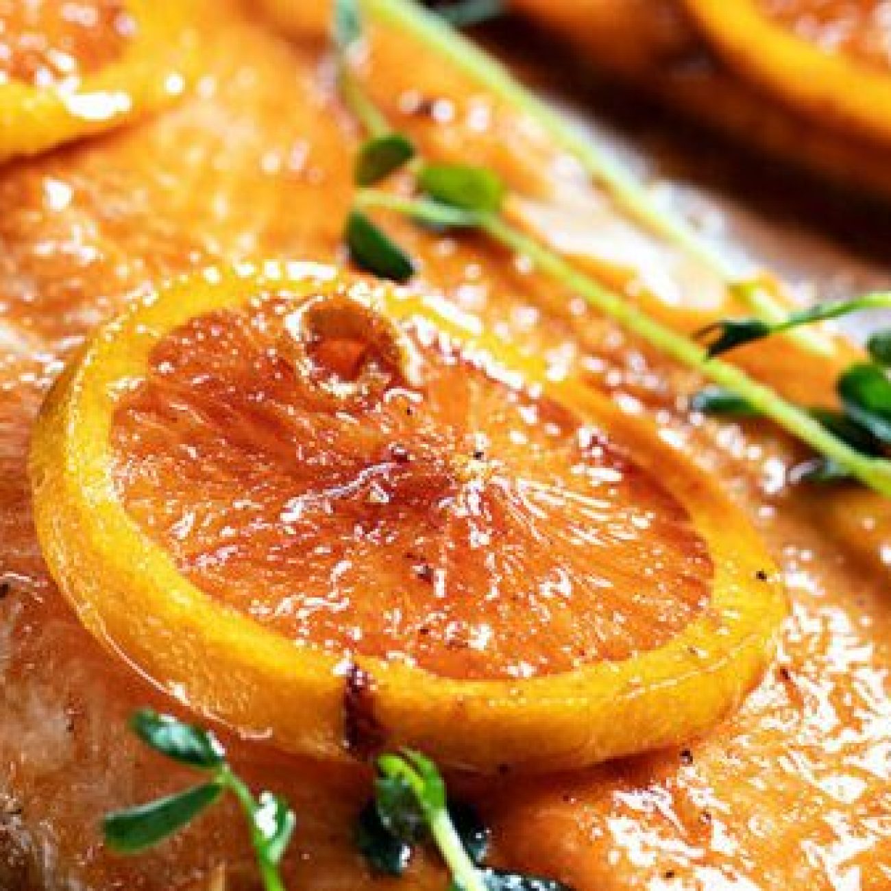 Baked Salmon With Orange Juice