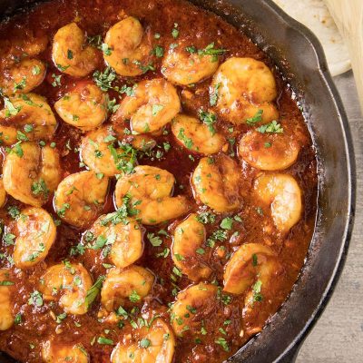 Baked Shrimp In Chipotle Sauce