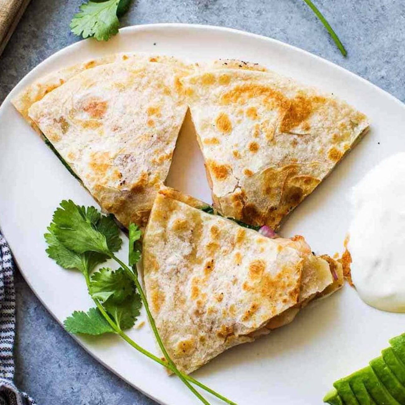 Baked Shrimp Quesadillas