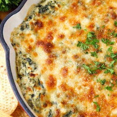 Baked Spinach Artichoke Dip