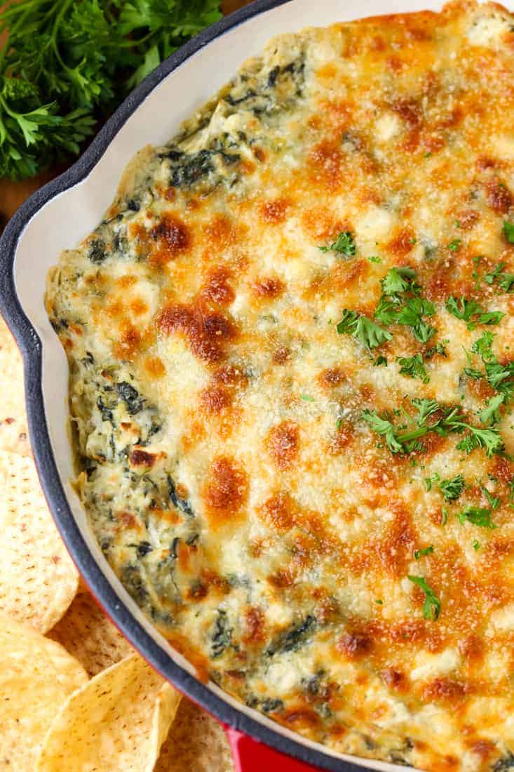 Baked Spinach Artichoke Dip