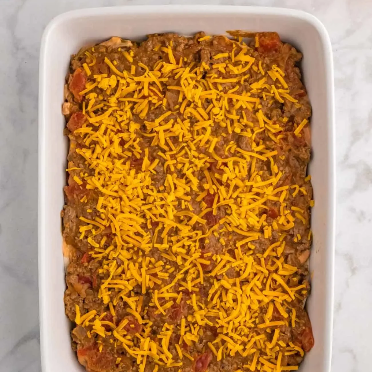 Baked Steak Burrito Casserole