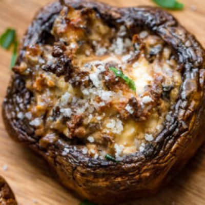 Baked Stuffed Mushrooms