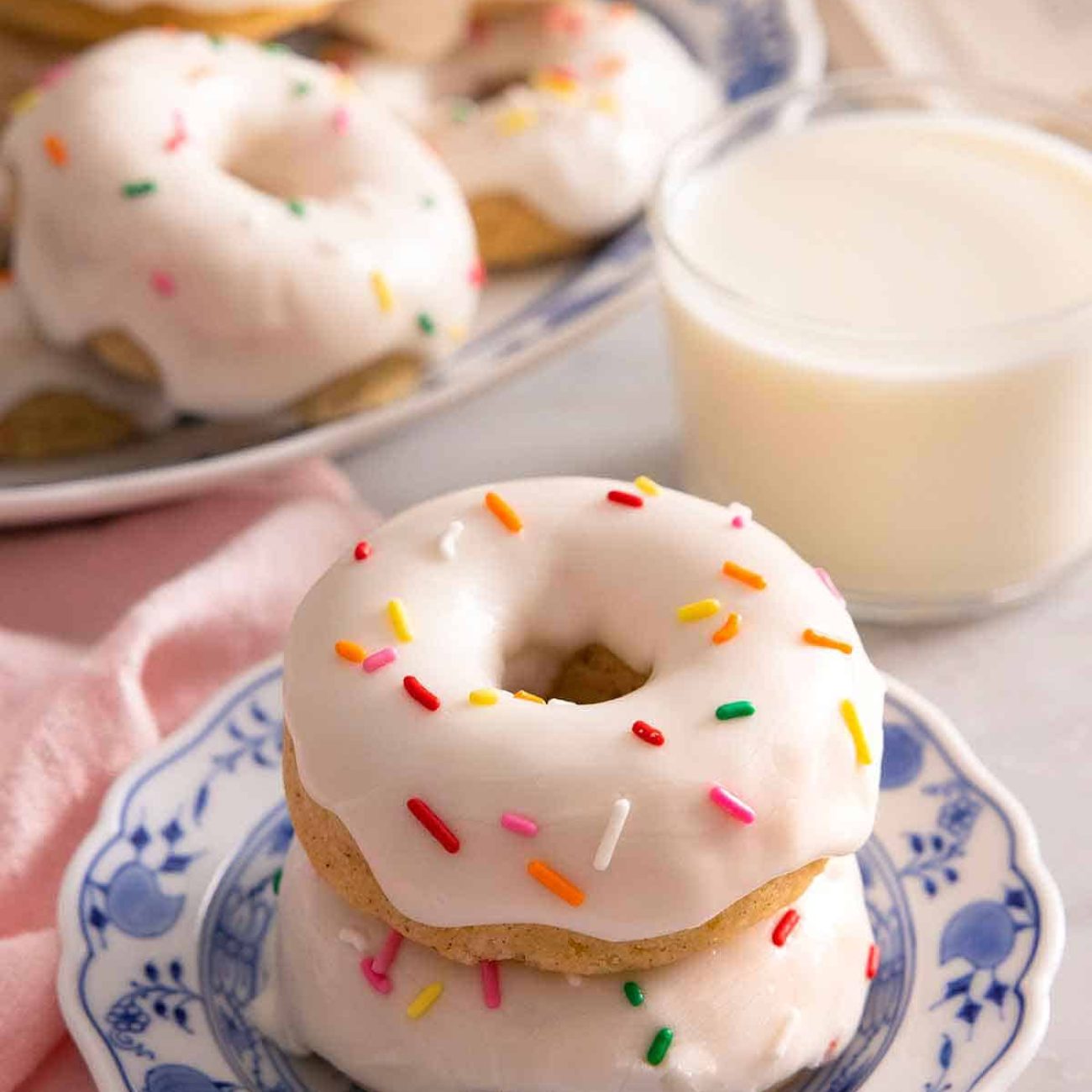 Baked Sugar Doughnuts -P