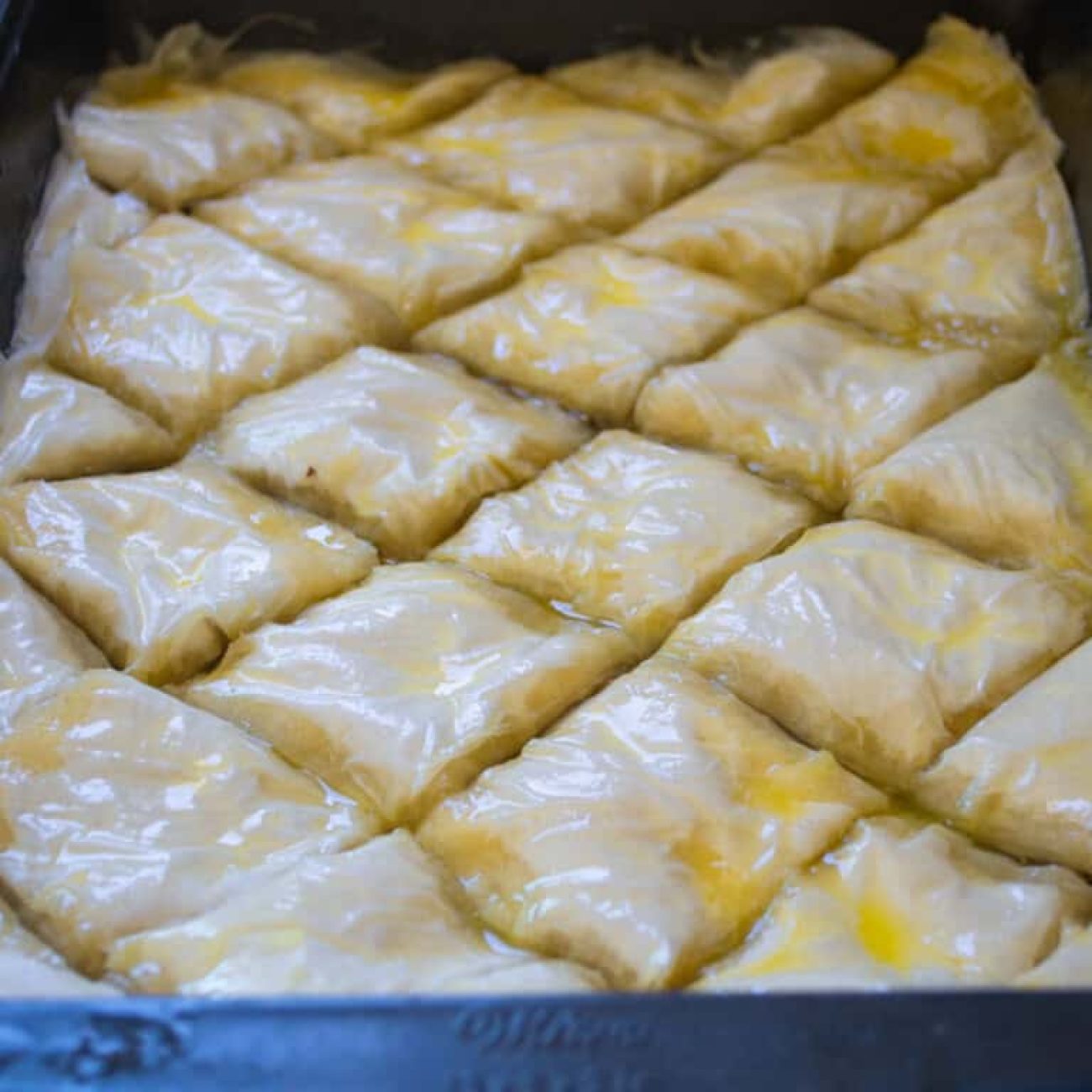 Baklava With Dandelion Blossom Syrup