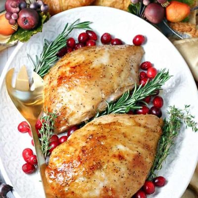 Balsamic-Brown Sugar Glazed Turkey Cutlets Recipe