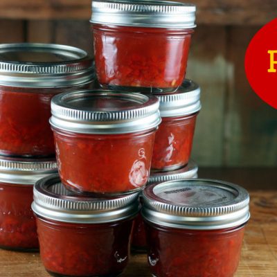 Balsamic Red Pepper Jelly