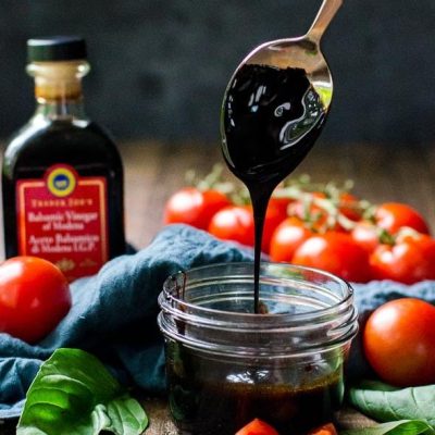 Balsamic Syrup Or Vinegar Reduction