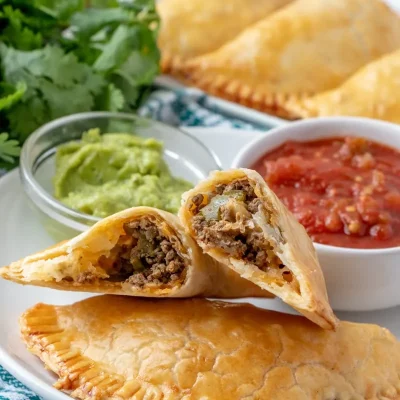 Banana-Black Bean Empanadas