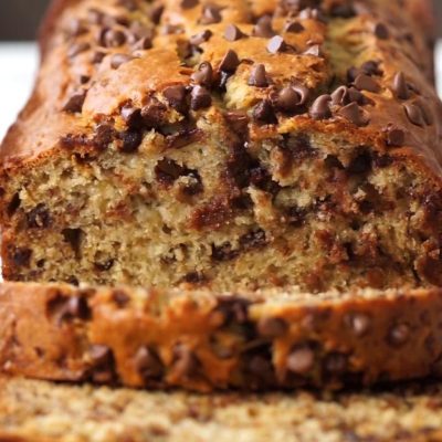 Banana Chocolate Chip Loaf