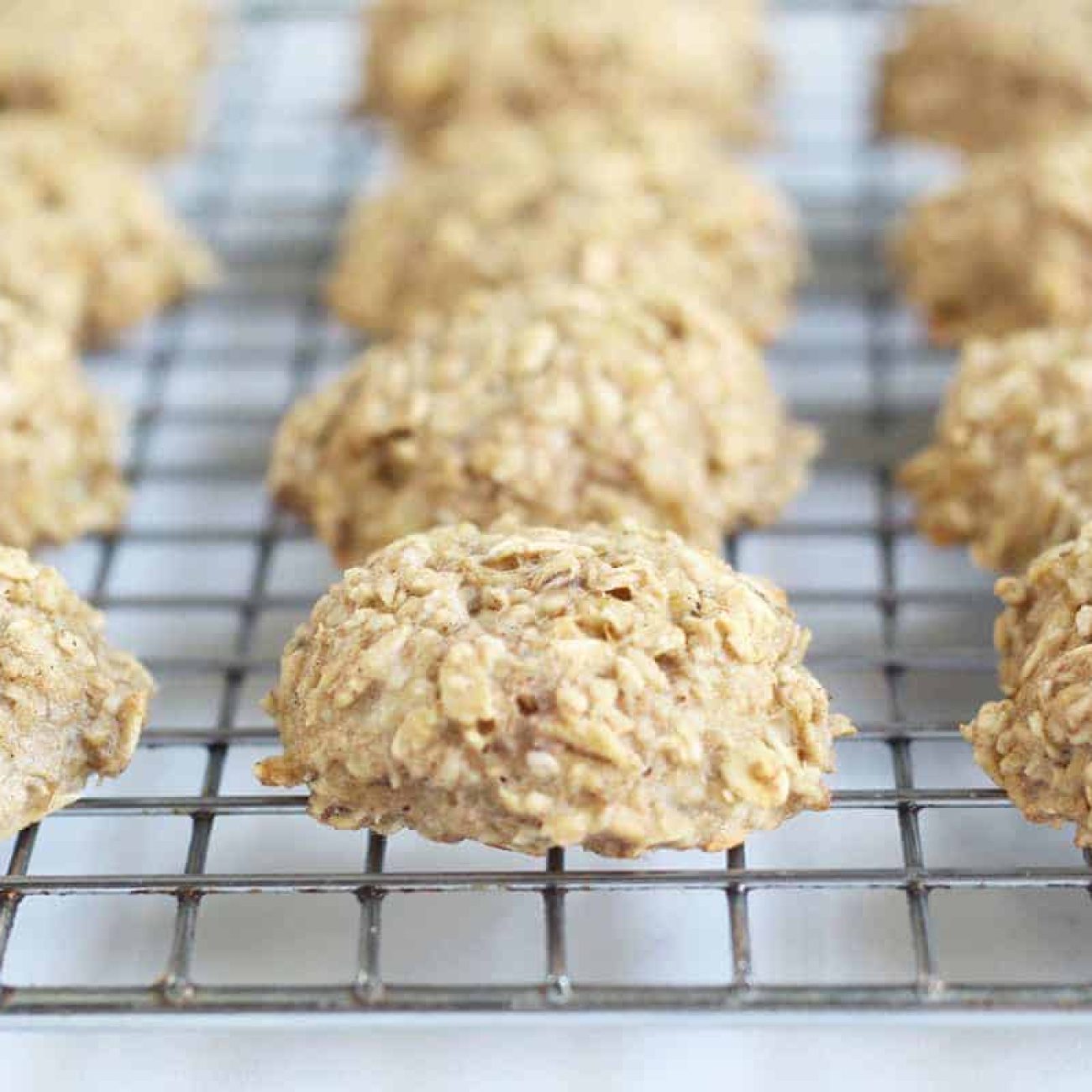 Banana Oatmeal Cookies With Banana Frosting