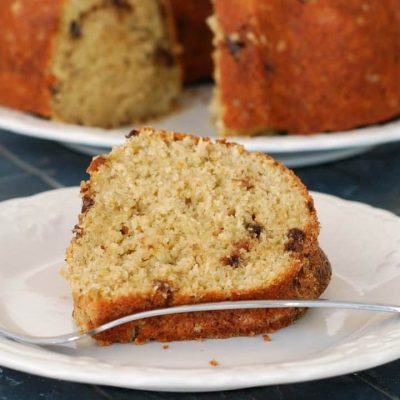 Banana Sour Cream Crumb Cake