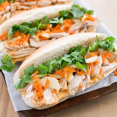 Banh Mi Style Chicken Sandwich