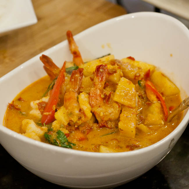 Barbados Shrimp Curry