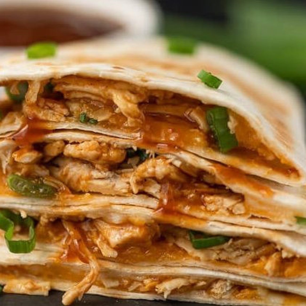 Barbecue Chicken Quesadillas