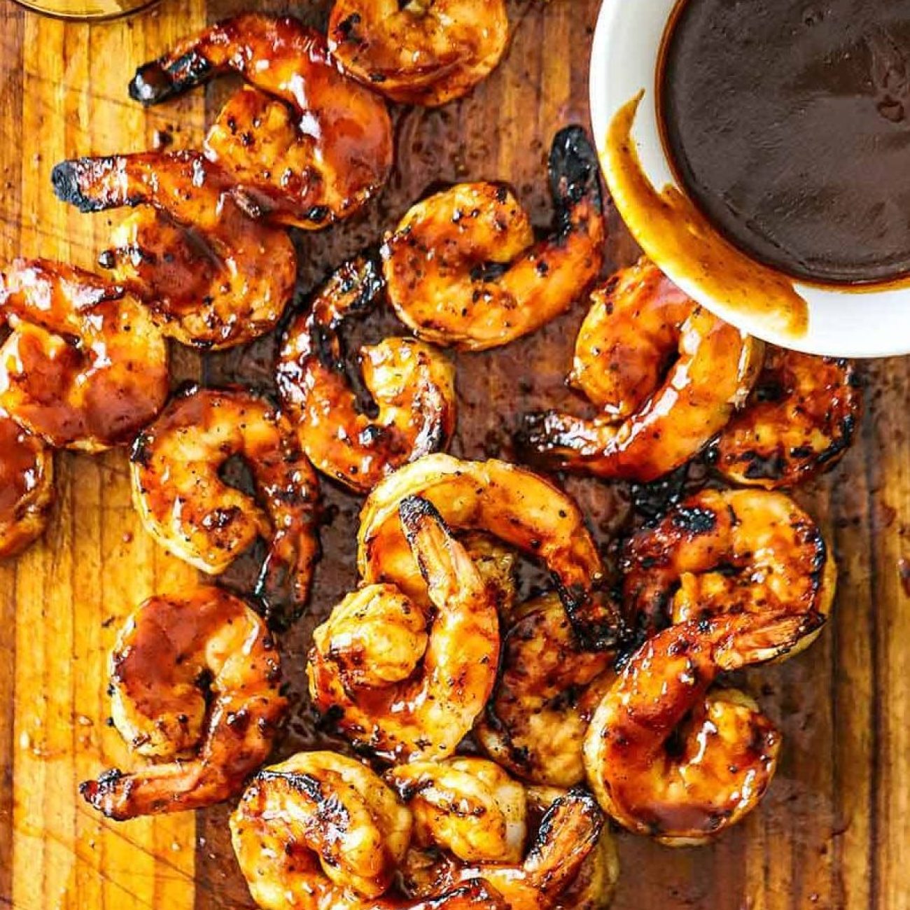 Barbecue Shrimp With Salsa