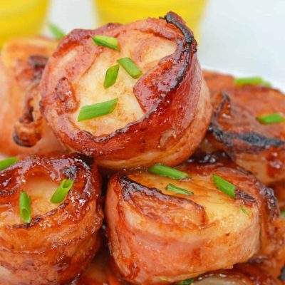 Barbecued Bacon And Scallop